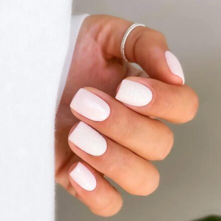 manucure ongle carré