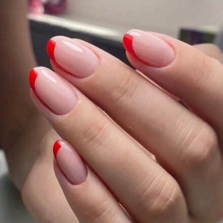 manucure ongle ovale