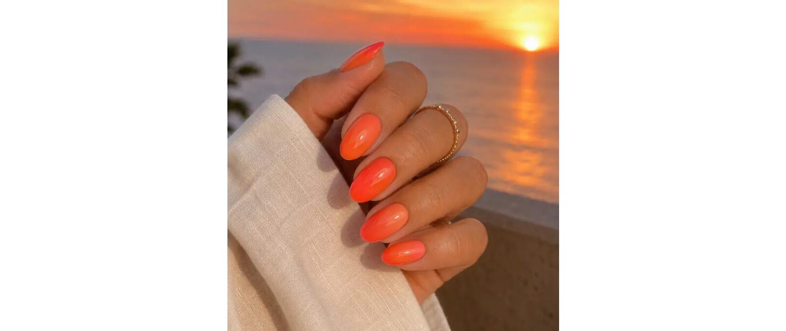 tendance ongles sunset été 2026