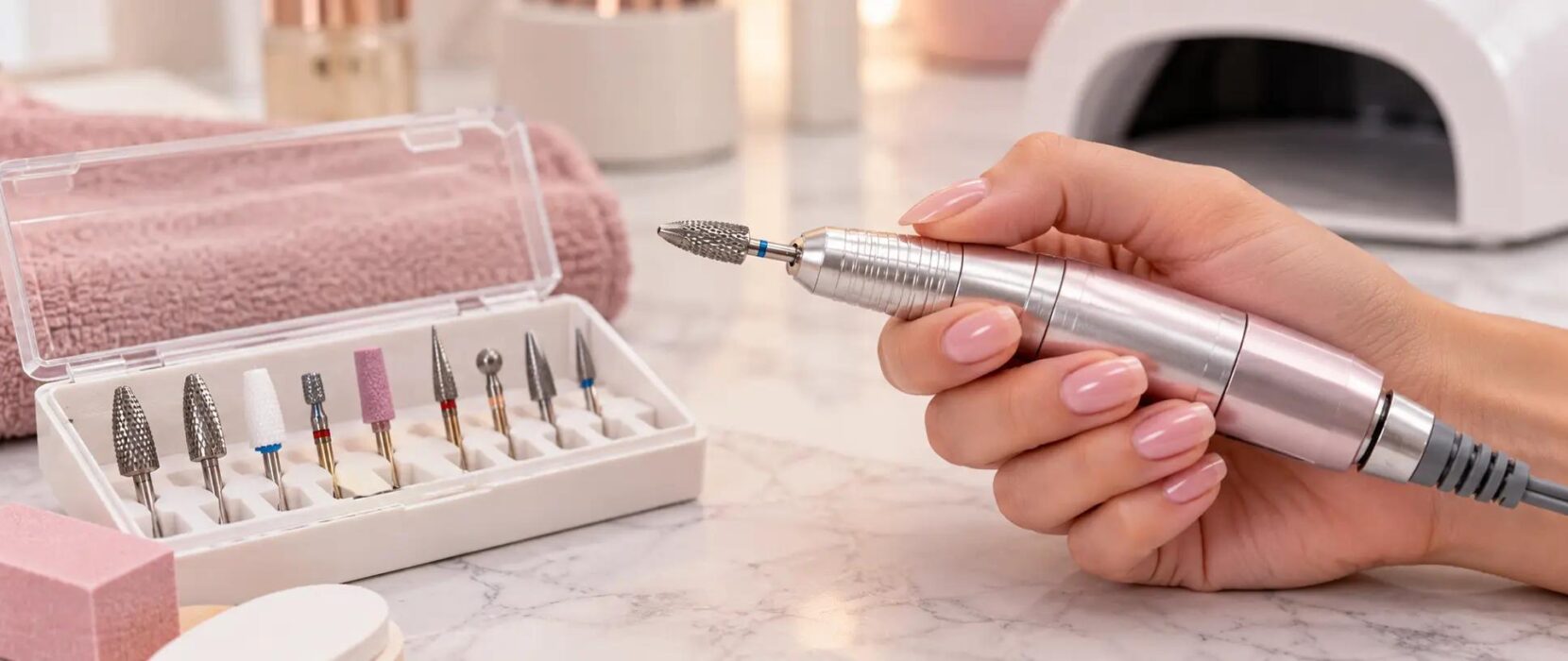 Quel embout ponceuse pour enlever vernis semi permanent ?